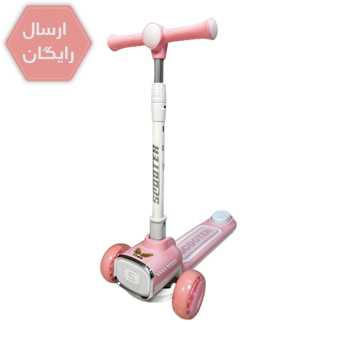 6.png اسکوتر کودک تعادلی و موزیکال والرا مدل NEW FORCE - Image 1